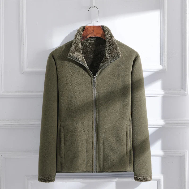 Velar Double-Face Fleece Jacket