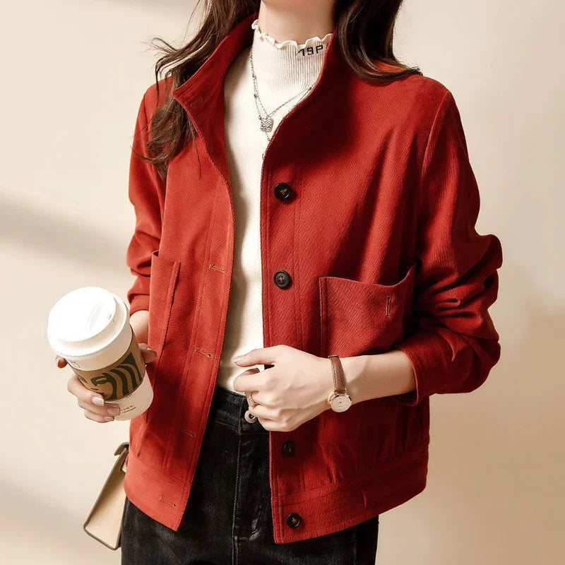 Ellery Velvet Button-Up Jacket