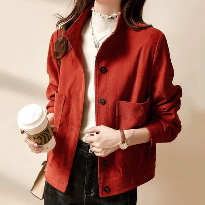 Ellery Velvet Button-Up Jacket