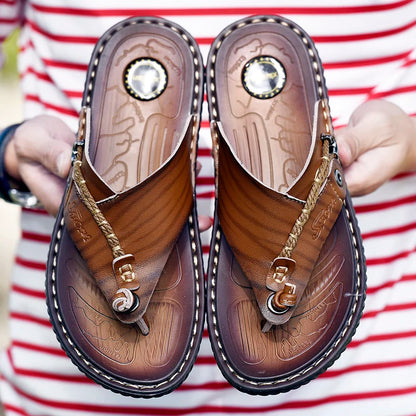 Weston Braided Strap Sandals