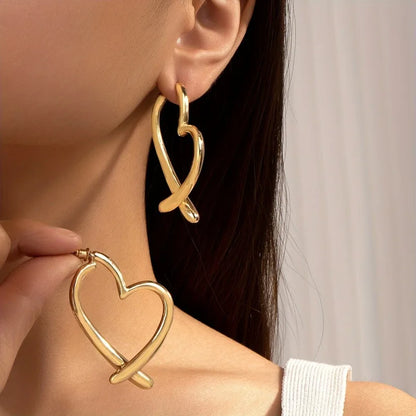 Heartline Earrings