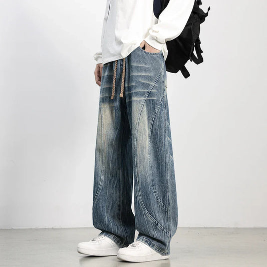 Malone Washed Denim Joggers