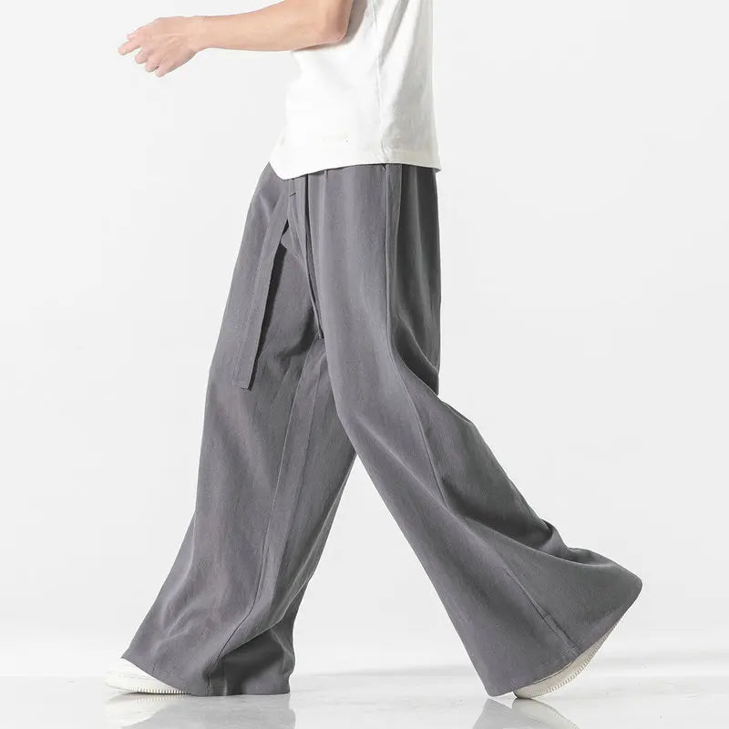 Jax Cotton Linen Joggers