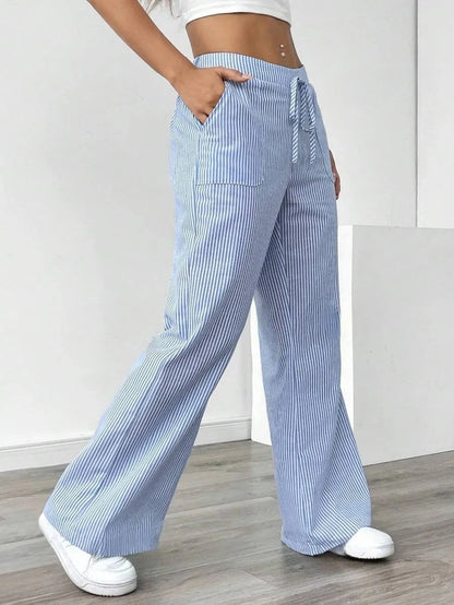 Soleil Striped Trousers
