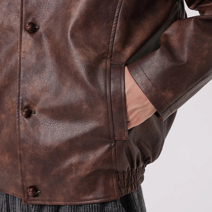 Easton Matte Leather Jacket