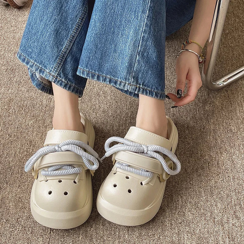 Nora Lace Clogs