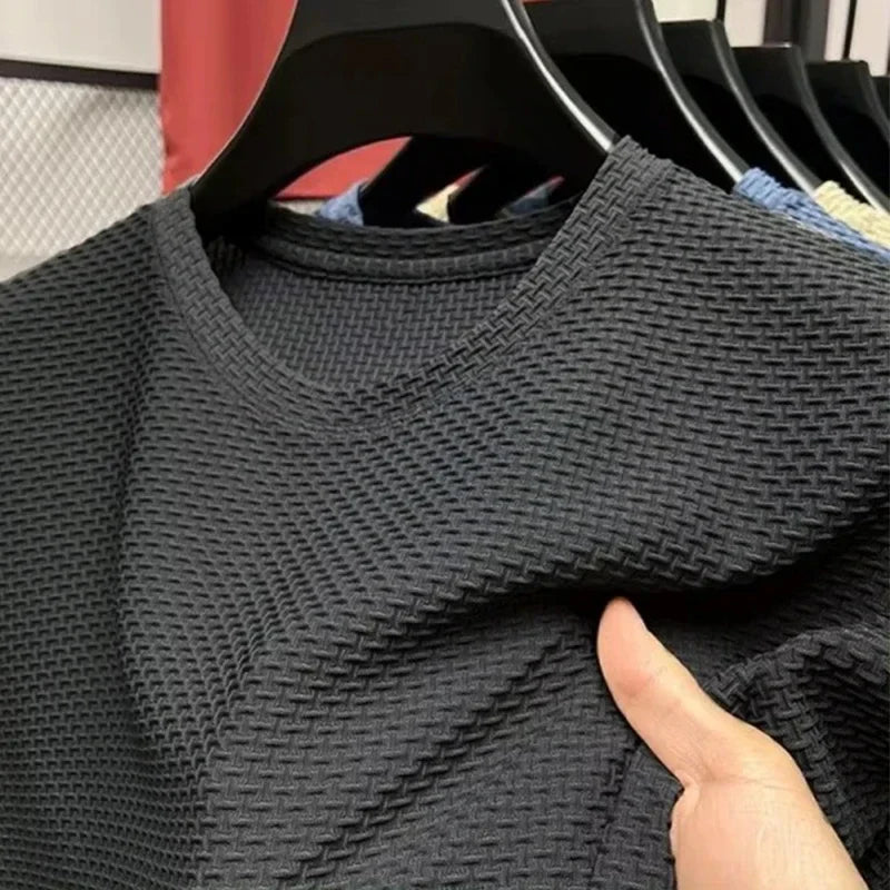 Ridge Texture Crew Tee