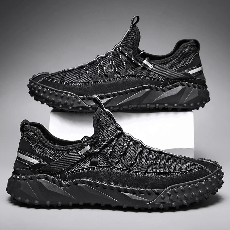 Stratos Genuine Leather Sneakers