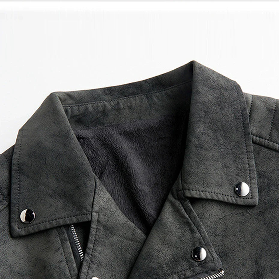 Grayson Leather Moto Jacket
