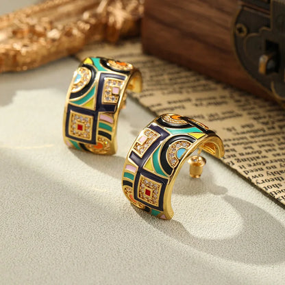 Aurora Mosaic Earrings