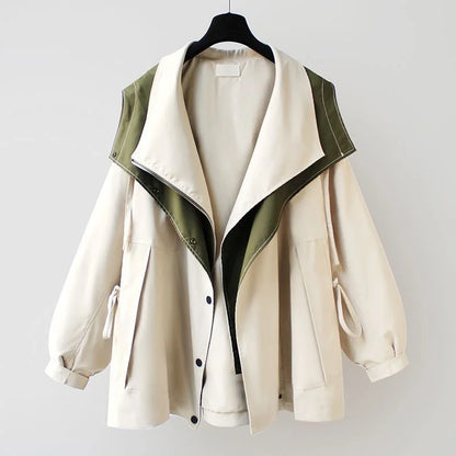 Elara Two-Tone Windbreaker