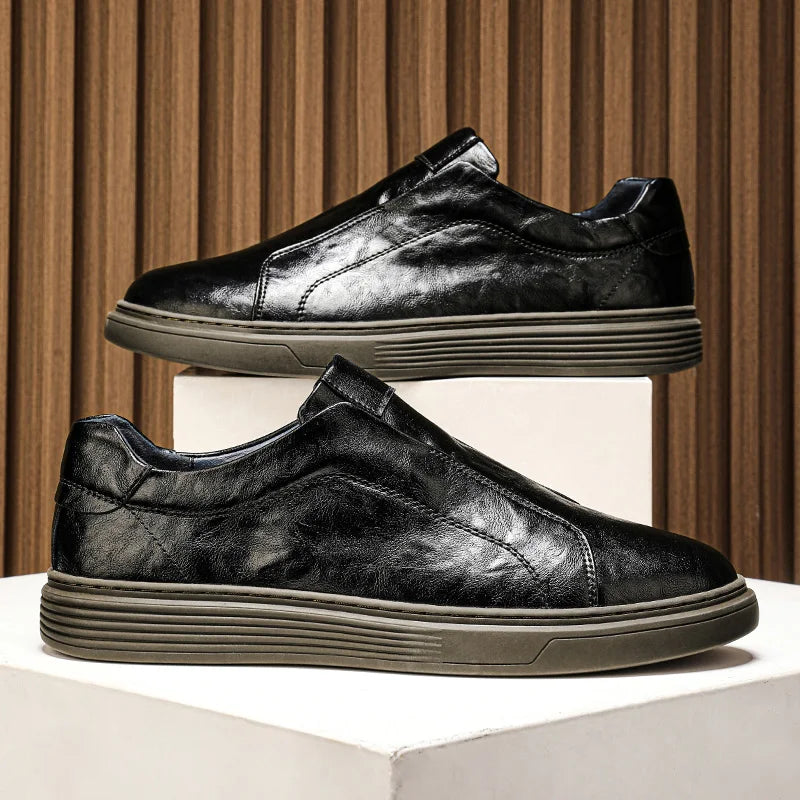 Carrick Genuine Leather Loafers