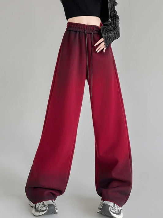 Scarlet Gradient Joggers