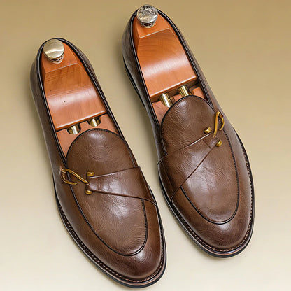 Westbridge Leather Bit Loafers