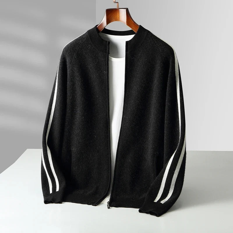 Callen Merino Stripe Cardigan