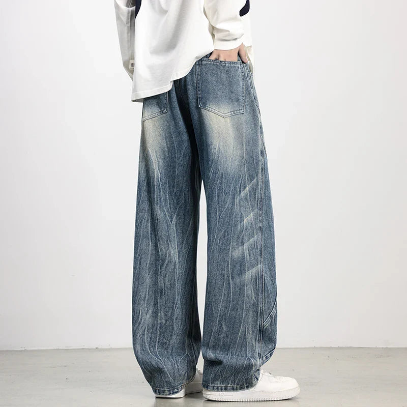 Malone Washed Denim Joggers