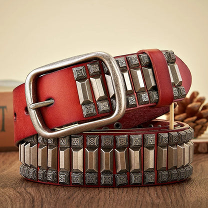 Motown Genuine Leather Belt