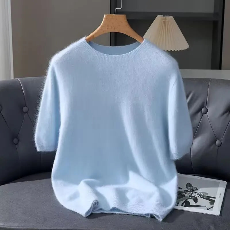 Callum Cashmere Crewneck Tee