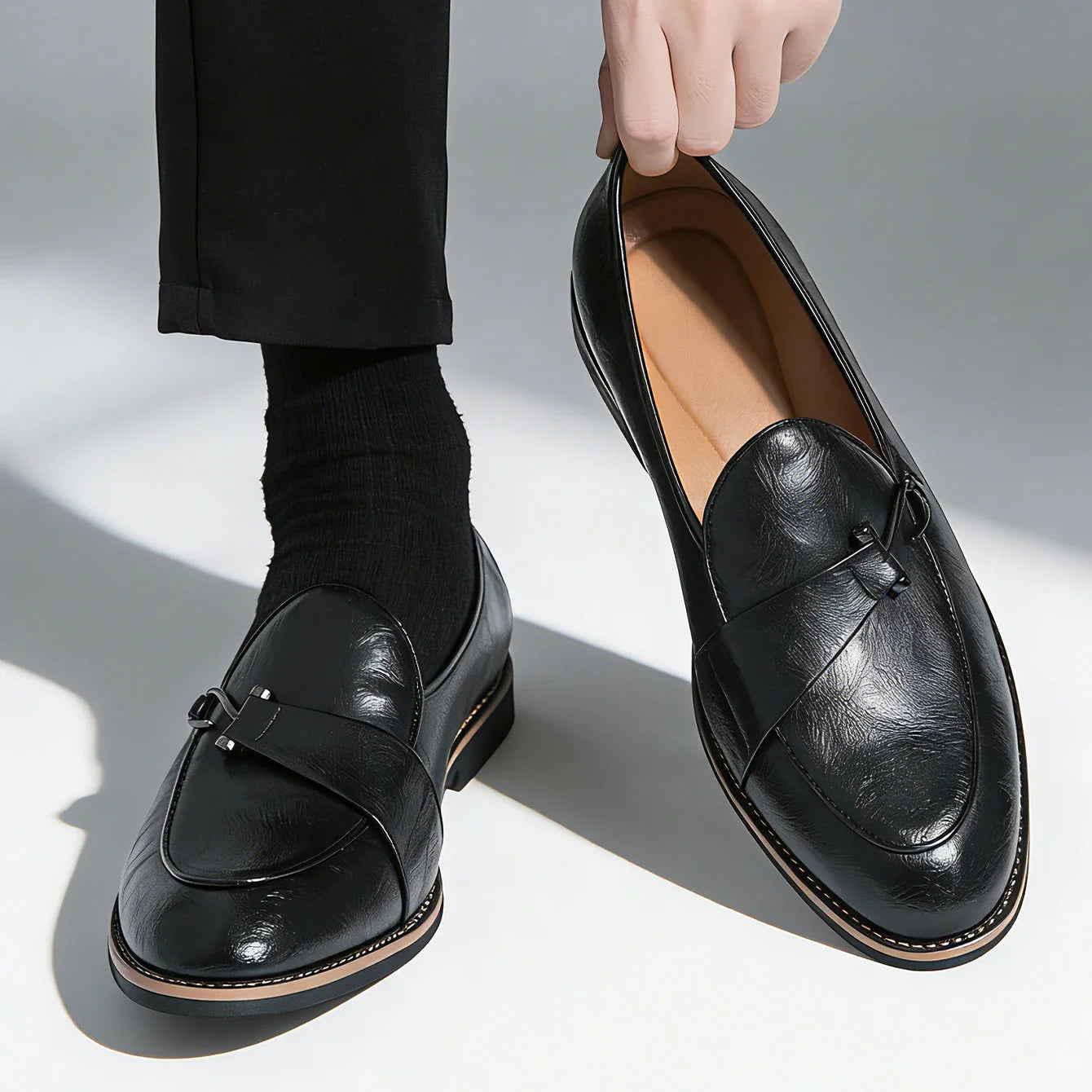 Westbridge Leather Bit Loafers