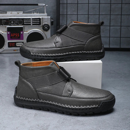 Redwood Genuine Leather Loafer Boots