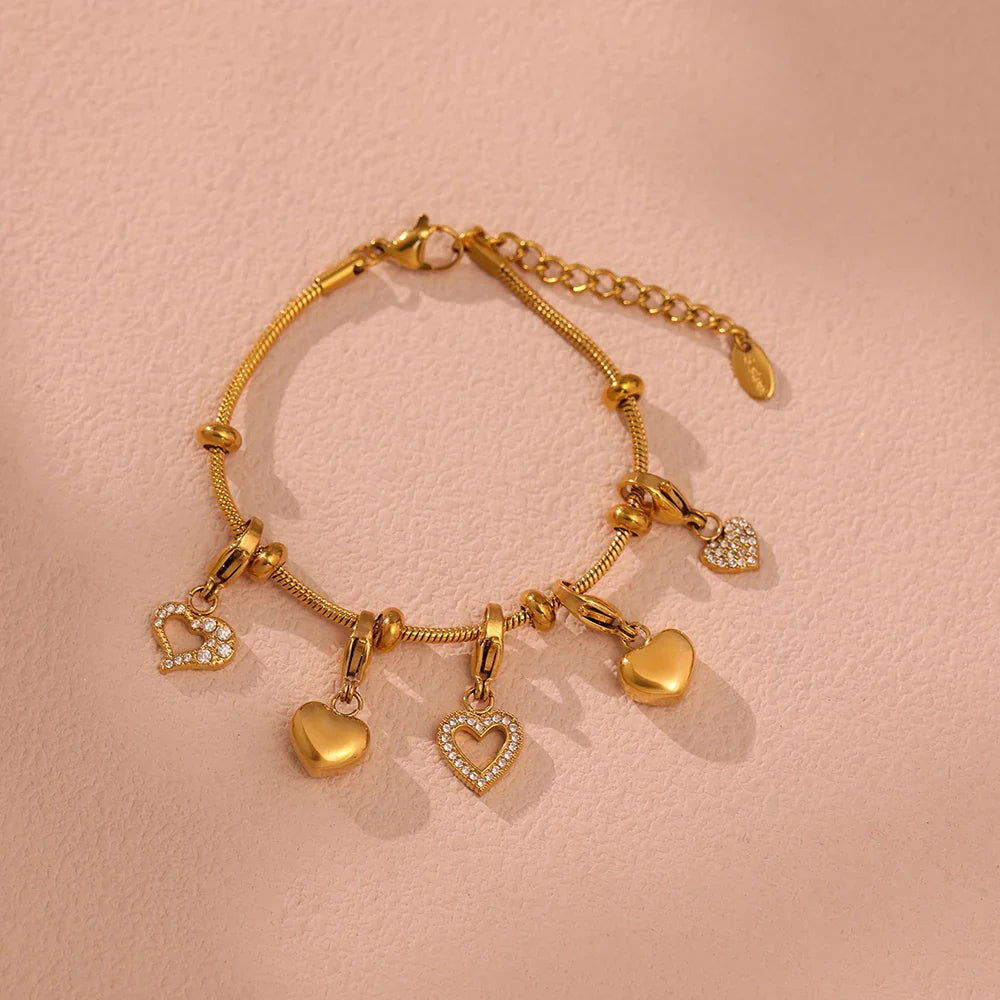 Luna Heartdrop Bracelet