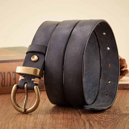 Harlan Cowhide Belt