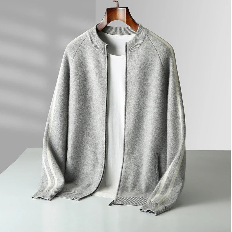 Callen Merino Stripe Cardigan