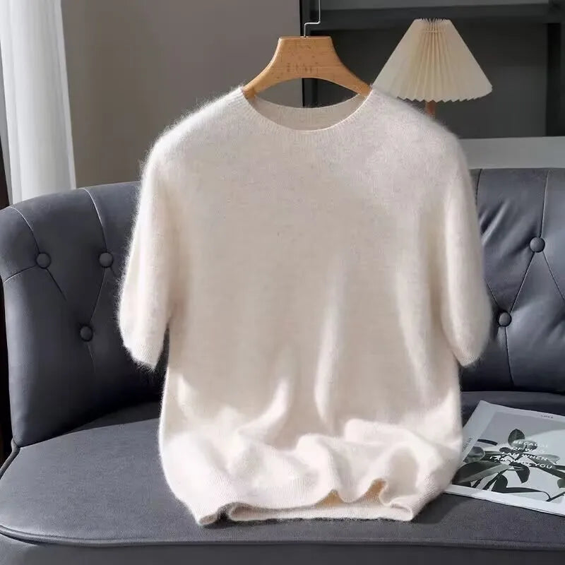 Callum Cashmere Crewneck Tee