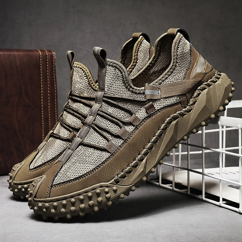 Stratos Genuine Leather Sneakers