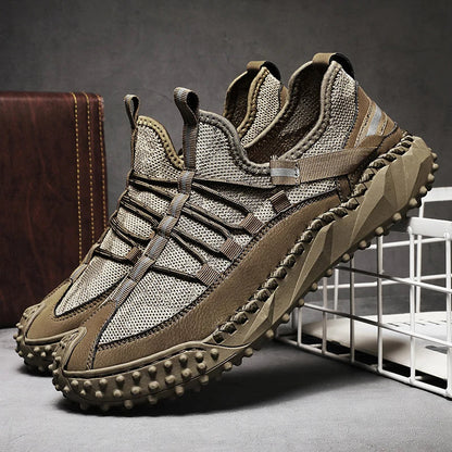 Stratos Genuine Leather Sneakers