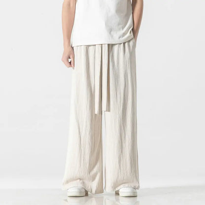 Jax Cotton Linen Joggers