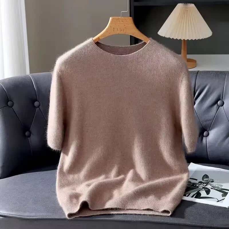 Callum Cashmere Crewneck Tee
