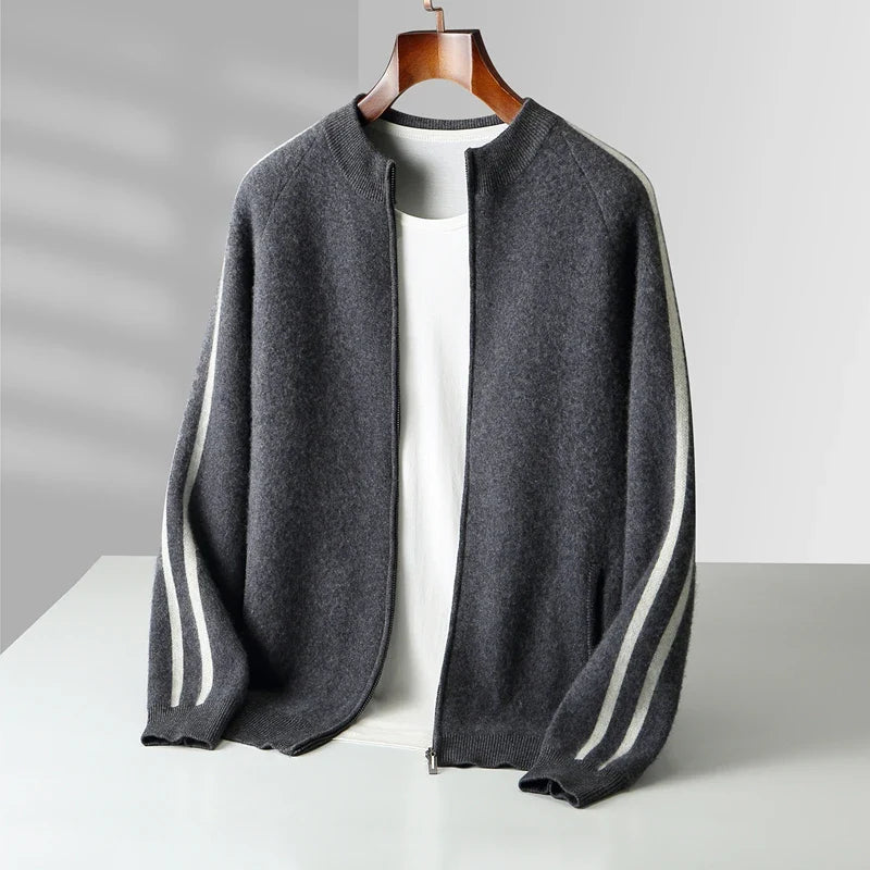 Callen Merino Stripe Cardigan