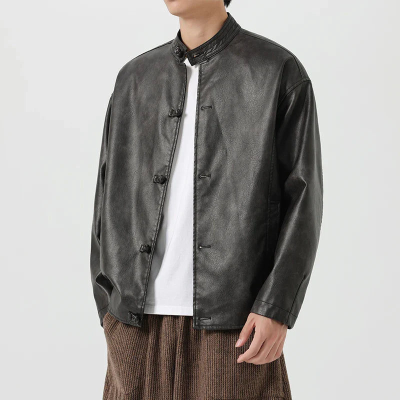 Easton Matte Leather Jacket
