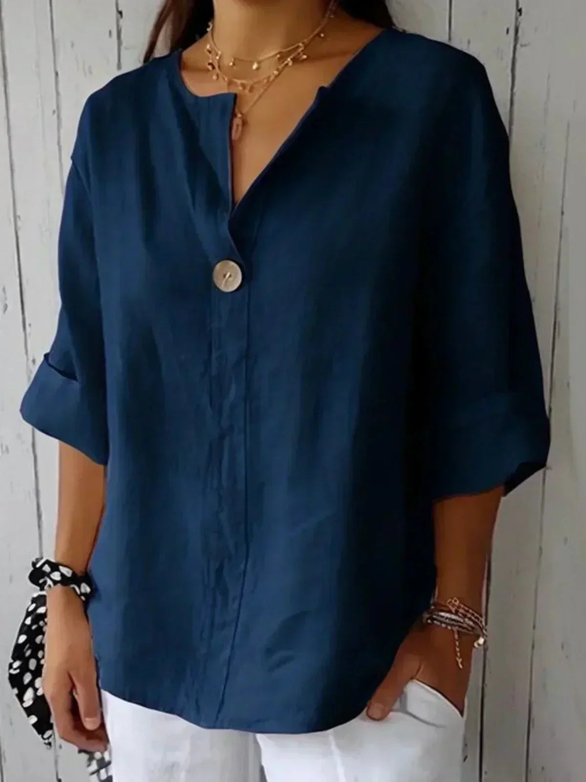 Carmel Relaxed Linen Top