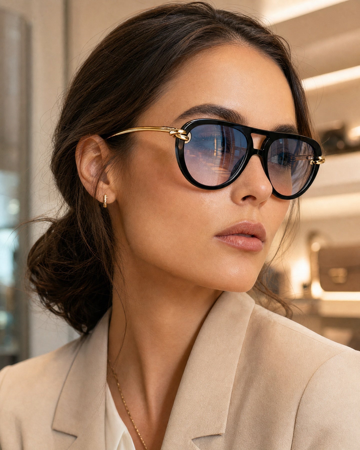 Presley Rounded Sunglasses