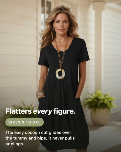 Bayside Cotton Pocket Dress