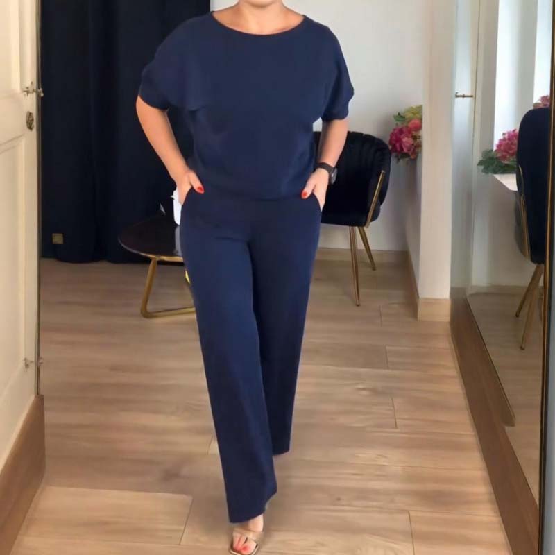 Nora Belle 3-Piece Set Including Long Cardigan, Top, and Pants