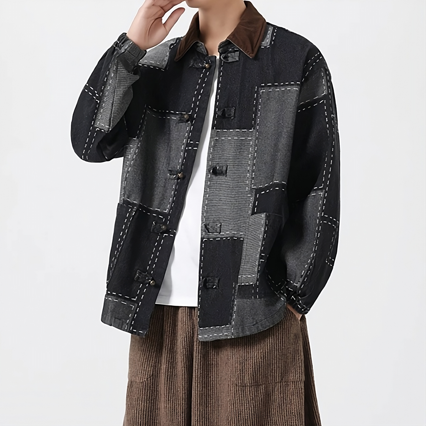 Thornhill Patchwork Denim Jacket